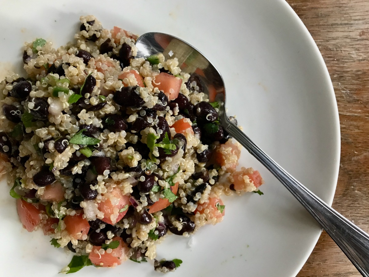 Quinoa & Black Bean Salad
